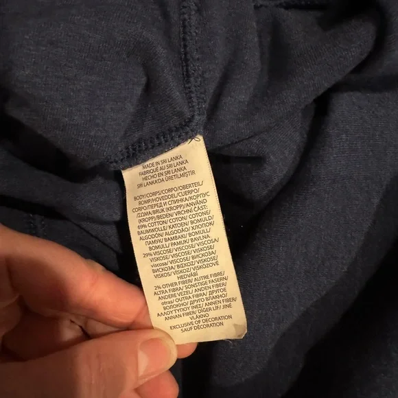 Ralph Lauren Polo 1/4 Zip Blue Sweater Sz XLT - Picture 6 of 7